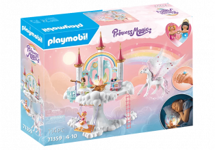71359 PLAYMOBIL® Princess magic Varavīksnes pils mākoņos, no 4-10 gadu vecumam