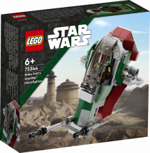 75344 LEGO® Star Wars™ Микрофайтер «Звездолет Бобы Фетта», 6+ лет,модель 2023 года