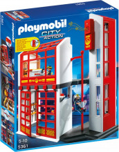 5361 PLAYMOBIL® City Action Ugunsdzēsēju postenis ar trauksmes signālu, no 5+