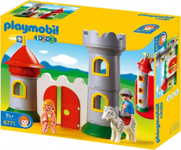 # 6771 PLAYMOBIL® 1.2.3. Pirmā bruņinieku pils, no 1.5+