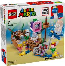 71432 LEGO® Super Mario Dorrie piedzīvojums nogrimušajā kuģa vrakā - paplašinājuma maršruts , 7+ gadi, 2024 gada modelis