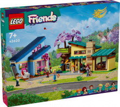 42620 LEGO® Friends Olija un Peislijas ģimenes mājas , 7+ лет, модель 2024 года