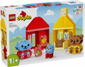 10414 LEGO® DUPLO Ikdienas darbiņi: ēšana un gulētiešana, 1½+ gadi, 2024 gada modelis