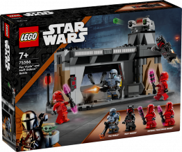 75386 LEGO® Star Wars Paz Vizsla™ un Moff Gideon™ kauja , 7+ , модель 2024 года