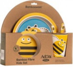 ADORA Bambusa trauku komplekts Bitīte, 5 vienības, 6m+
