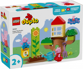 10431 LEGO® DUPLO Cūciņas Pepas dārzs un māja kokā, 2+ gadi, 2024 gada modelis