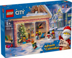 60436 LEGO® City 2024. gada Adventes kalendārs , 5+ gadi, 2024 gada modelis