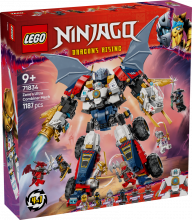 71834 LEGO® Ninjago Zane apvienotais ultrarobots, 9+ gadi, 2025 gada modelis