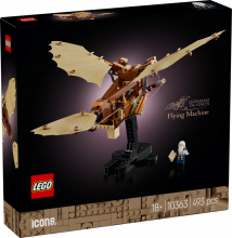 10363 LEGO® Icons Leonardo da Vinči lidaparāts, 18+ gadi, 2025 gada modelis