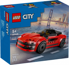 60448 LEGO® City Красный спортивный автомобиль , 5+ , модель 2025 года