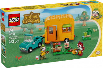 77054 LEGO® Animal Crossing™ Leif karavāna un dārzkopības veikals, 7+ gadi, 2025 gada modelis