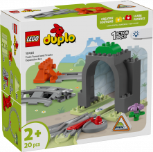 10425 LEGO® DUPLO Vilcienu tuneļa un sliežu paplašinājuma maršruts, 2+ gadi, 2025 gada modelis