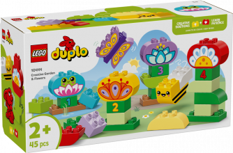 10444 LEGO® DUPLO Radošais dārzs un ziedi , 2+ gadi, 2025 gada modelis