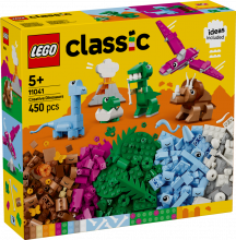 11041 LEGO® Classic Radošie dinozauri , 5+ gadi, 2025 gada modelis