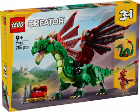 31161 LEGO® Creator Viduslaiku pūķis, 9+ gadi, 2025 gada modelis