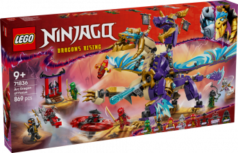 71836 LEGO Ninjago Дуговой дракон фокуса 9+ лет, модель 2025 года