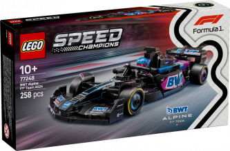 77248 LEGO® Speed Champions Formula 1 BWT Alpine Team A524, 10+ лет, модель 2025 года