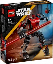 75411 LEGO® Star Wars™ Darth Maul™ robots, 6+ gadi, 2025 gada modelis