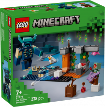 21274 LEGO® Minecraft Sastapšanās ar uzraugu, 7+ gadi, 2025 gada modelis
