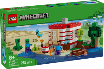 21275 LEGO® Minecraft TNT Džungļu māja, 8+ , модель 2025 года
