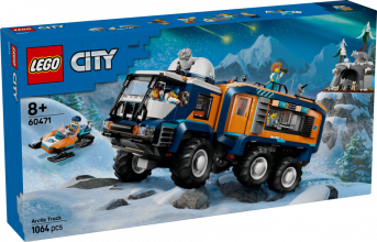 60471 LEGO® City Arktikas pētnieku kravas auto ar zinātnisko laboratoriju,8 + gadi, 2025 gada modelis