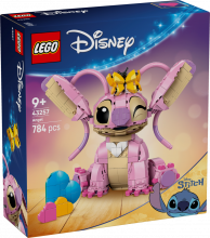 43257 LEGO® Disney Stitch Angel, 9+ gadi, 2025 gada modelis