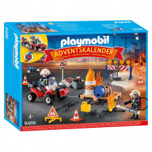 9486 PLAYMOBIL® Adventes Kalendārs - Ugunsdzēsības operācijas, no 4+