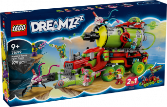 71499 LEGO® DREAMZzz™ Mateo krāsu aerosola kravas auto, 9+ gadi, 2025 gada modelis