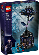 76784 LEGO ® Wednesday Melnās dālijas zieds , 9+ gadi, 2025 gada modelis
