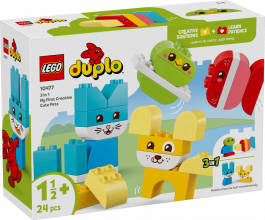10477 LEGO® DUPLO 3 vienā radoši jauki mājdzīvnieki , 2+ gadi, 2026 gada modelis