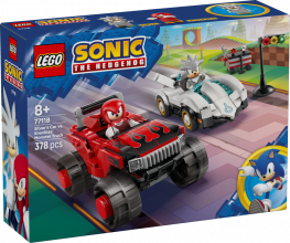77118 LEGO® Sonic the Hedgehog™ Silver auto pret Knuckles monstru vāģi , 8+ , модель 2026 года