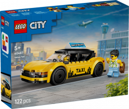 60487 LEGO® City Dzeltenais taksometrs , 5+ , модель 2026 года
