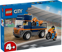 60491 LEGO® City Motociklu pārvadātājs , 4+ , модель 2026 года