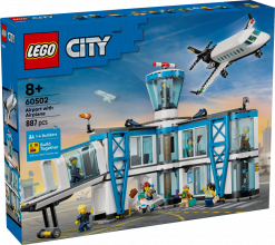 60502 LEGO® City Lidosta ar lidmašīnu , 8+ , модель 2026 года