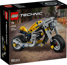 42225 LEGO® Technic Dzeltens motocikls, 7+ gadi, 2026 gada modelis