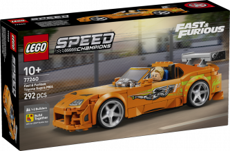 77260 LEGO® Speed Champions Ātrs un bez žēlastības Toyota Supra MK4, 10+ , модель 2026 года