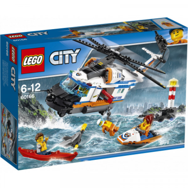 60166 LEGO® City Сверхмощный спасательный вертолёт, c 6-12 лет