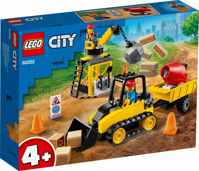 60252 LEGO® City Строительный бульдозер, 4+ лет