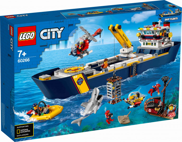 60266 LEGO® City Океан: исследовательское судно, 7+ лет