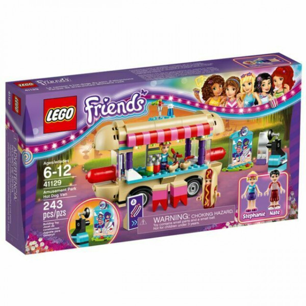 41129 LEGO Friends Atrakciju parks: Furgons ar hot-dogiem, 6-12 gadi