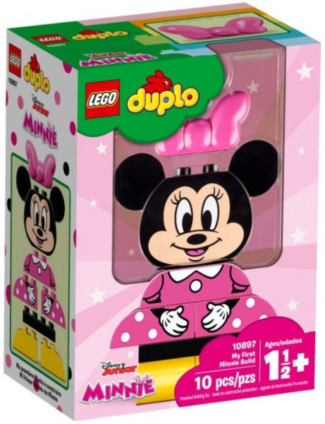 10897 LEGO® DUPLO Mana pirmā uzbūvējamā Minnija, 1,5+ gadi