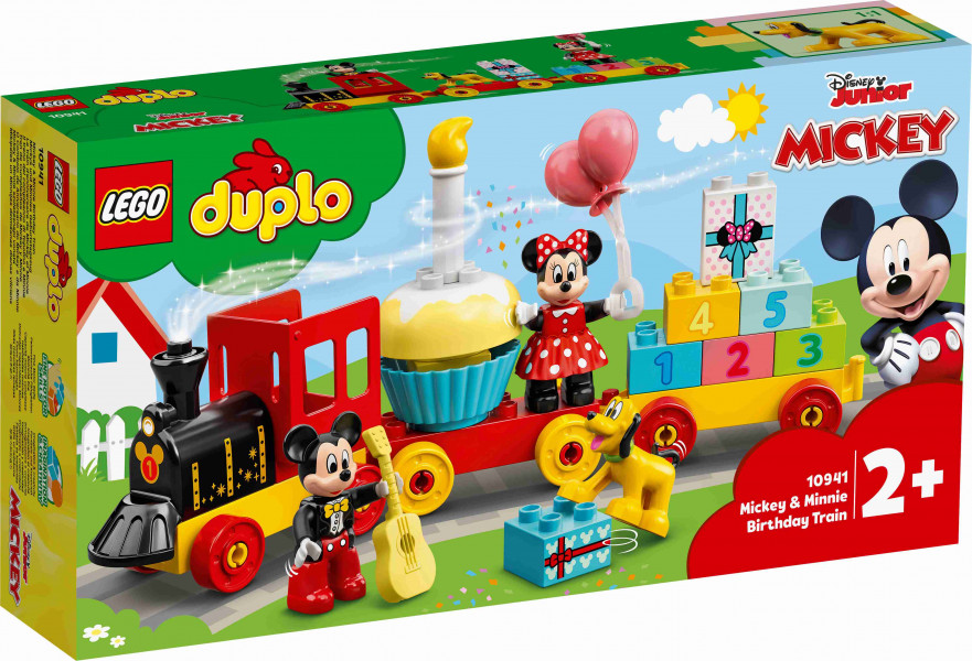 10941 LEGO® DUPLO Праздничный поезд Микки и Минни, 2+ лет, 2021 г. выпуск