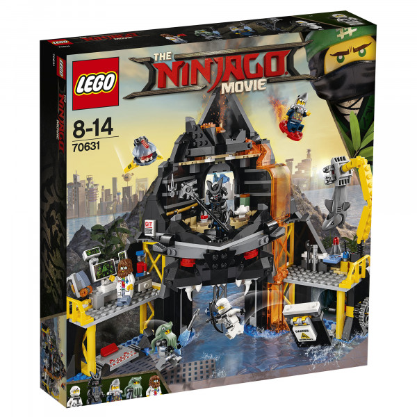 70631 LEGO® Ninjago Garmadon's Volcano Lair, 8-14 gadi