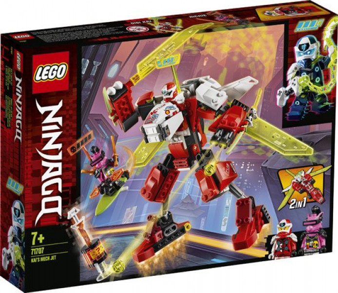 71707 LEGO® Ninjago Реактивный самолёт Кая, 7+ лет