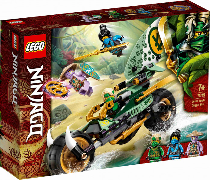 71745 LEGO® Ninjago Lloyd džungļu motocikls, 7+ gadi, 2021.g.modelis