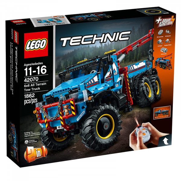 42070 LEGO® Technic 6x6 vilcējauto–visurgājējs, 11-16 gadi