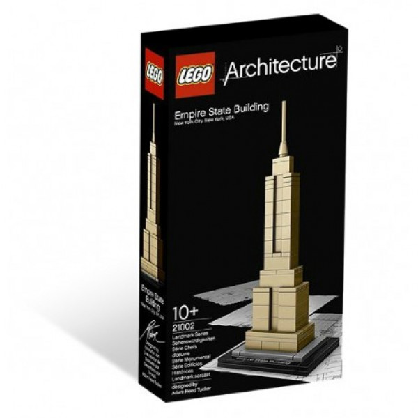 21002 LEGO Architecture Lego Konstruktors Empire State Building, 10+ gadi