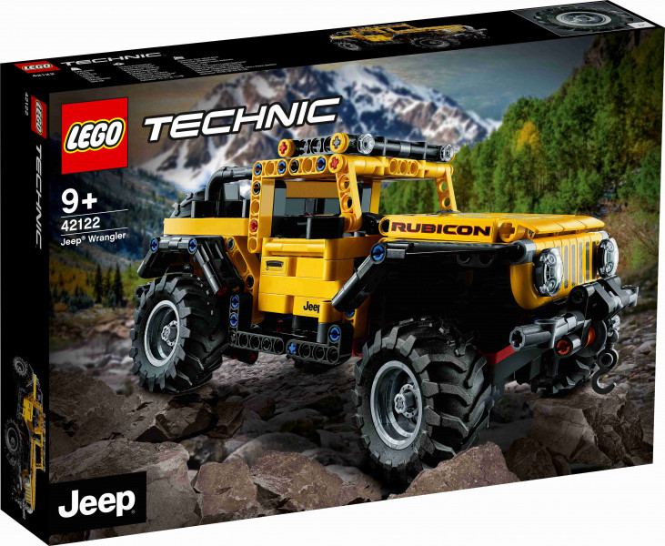 42122 LEGO® Technic Jeep® Wrangler, 9+ gadi, 2021.g.modelis