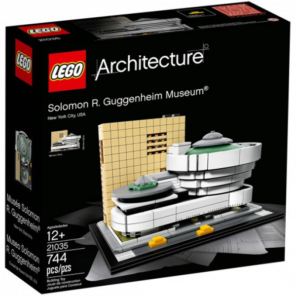 21035 LEGO® Architecture Solomona R. Gugenheima muzejs, 12+ gadi