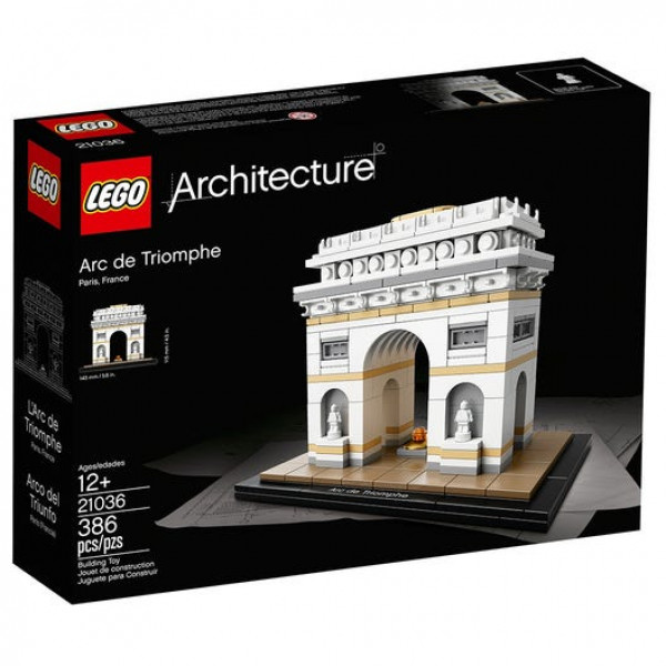 21036 LEGO® Architecture Triumfa arka, 12+ gadi